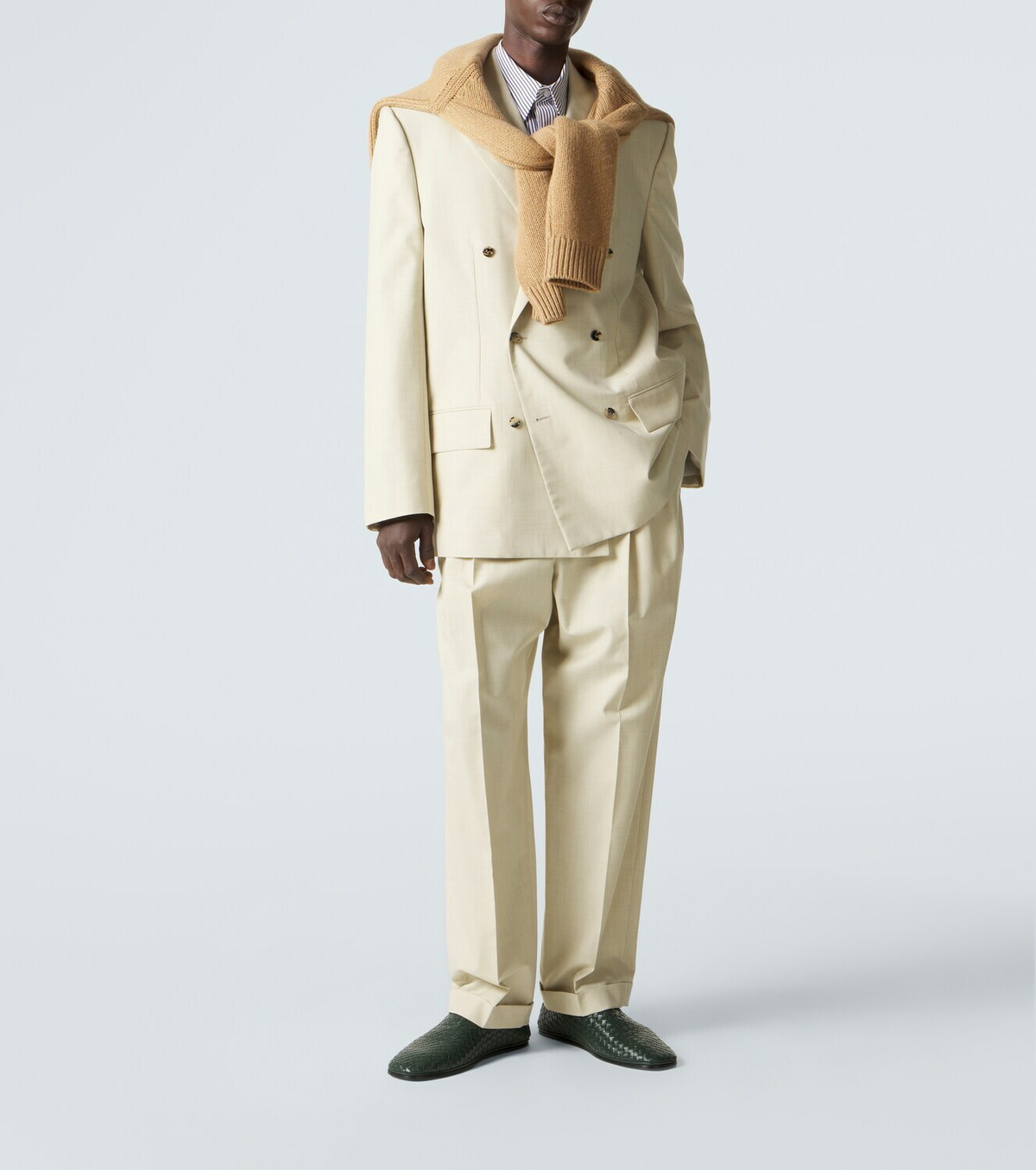 Bottega Veneta Palazzo Intrecciato leather loafers