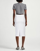 Jijil Womens Midi skirt in White