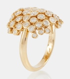 Ondyn Baby Fringe 14kt gold ring with diamonds