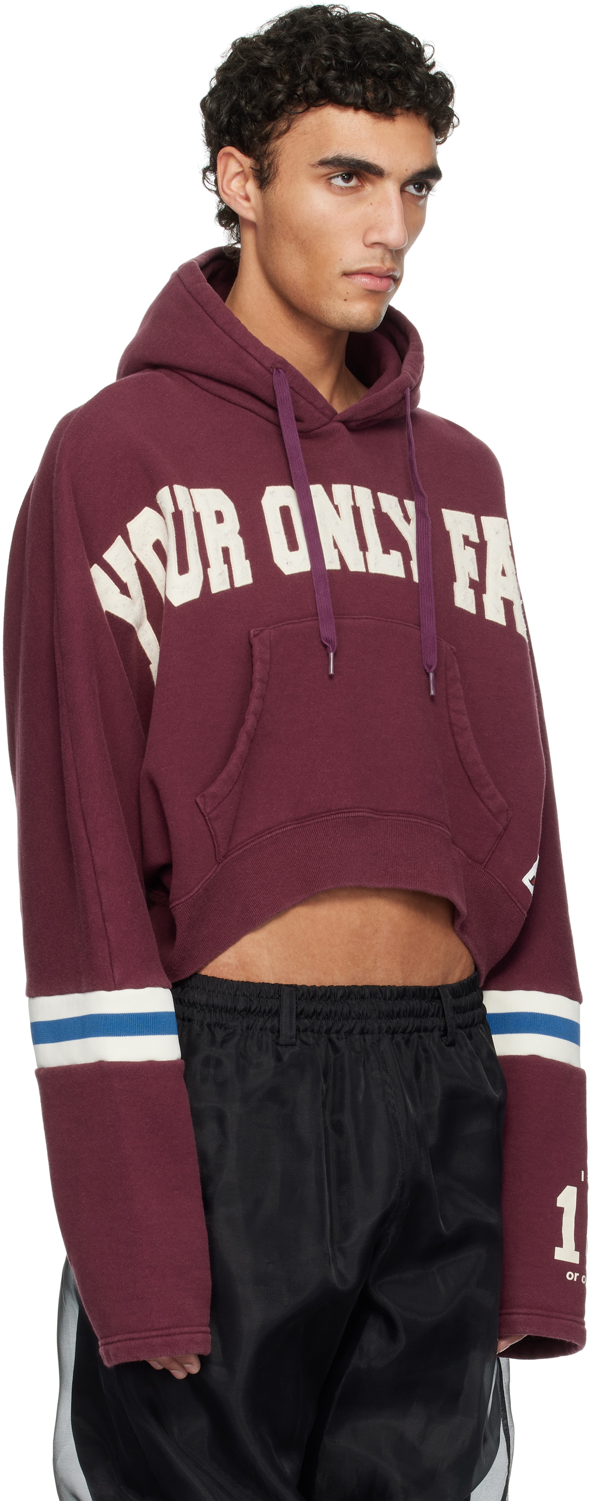 doublet Burgundy PZtoday Edition 'Only Fans' Hoodie