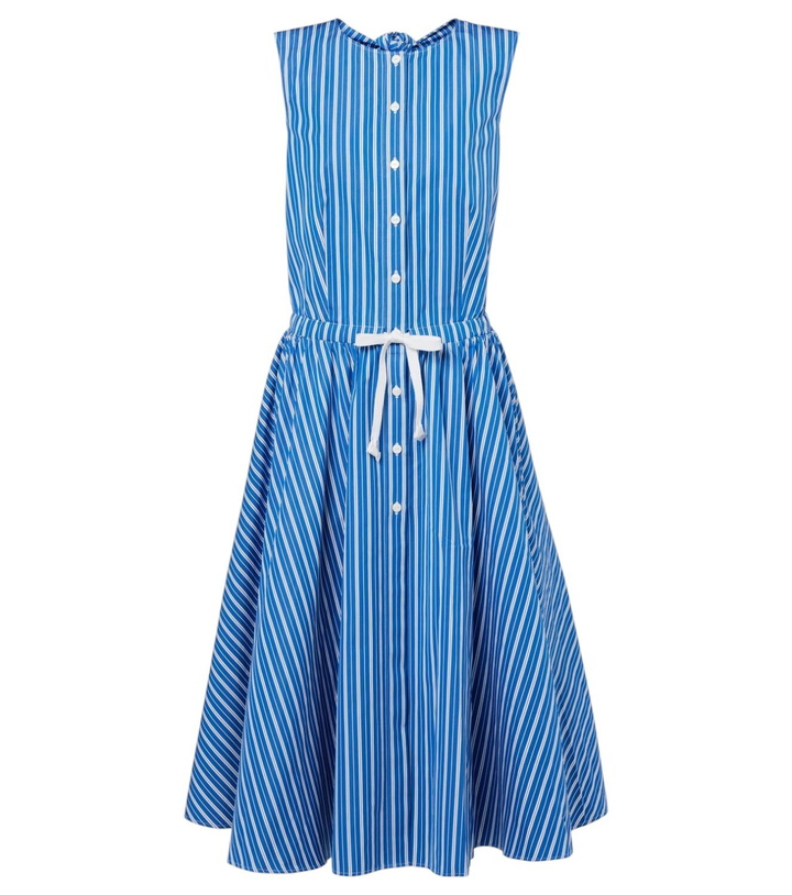 Photo: Patou Striped cotton shirt dress
