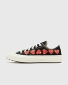 Comme des Garçons Play X CONVERSE Chuck Taylor'70 Multi Heart Low Top black/red Mens Lowtop