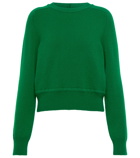 Victoria Beckham - Open-back cashmere-blend sweater