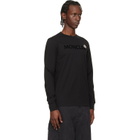 Moncler Black Logo Cotton Sweatshirt
