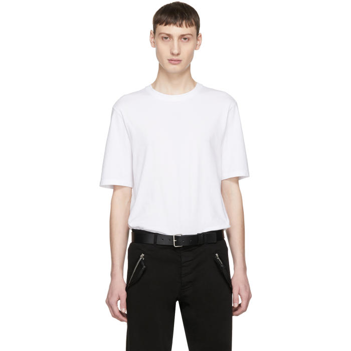 Photo: Helmut Lang White Standard Fit T-Shirt