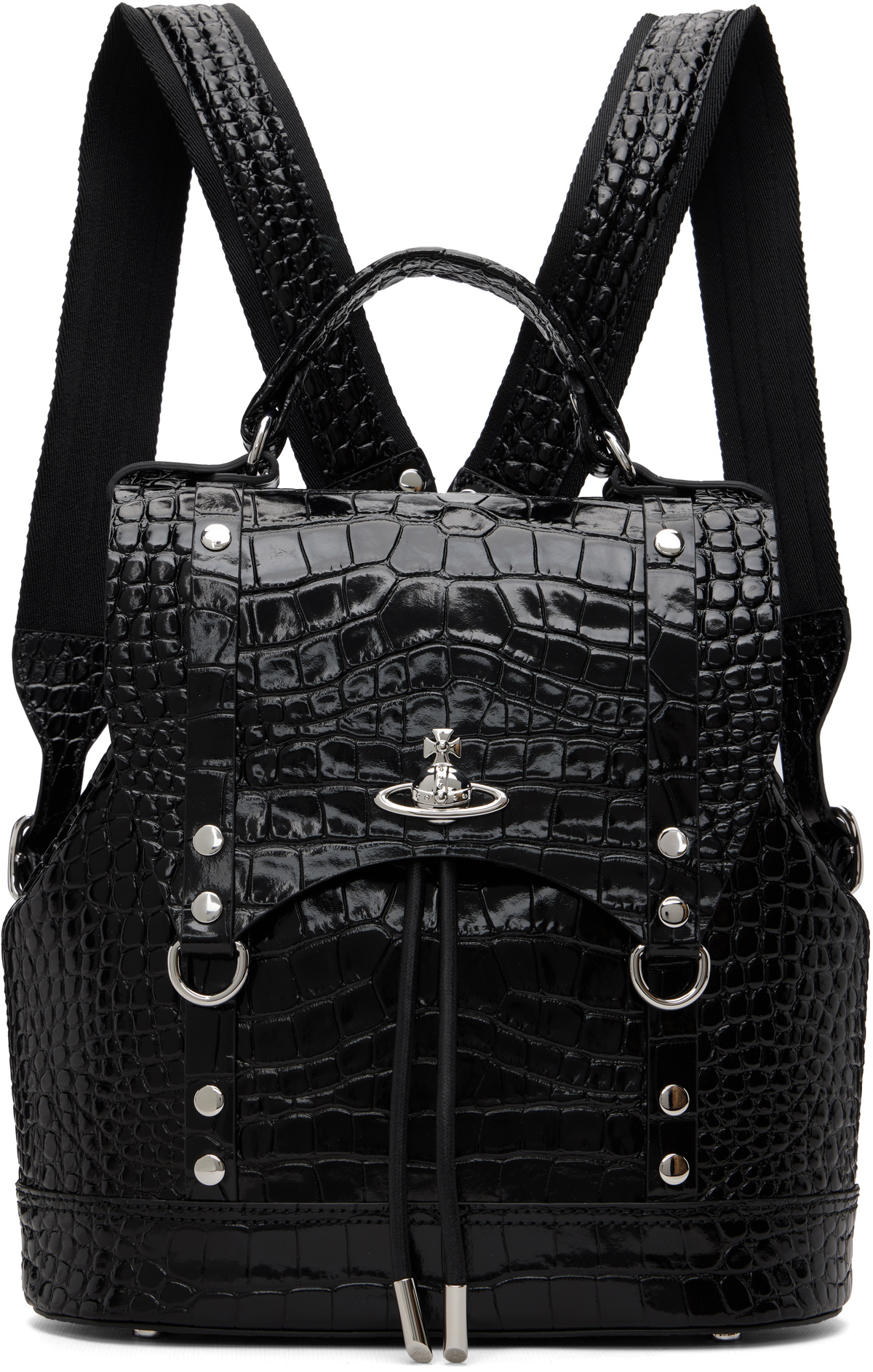 Vivienne Westwood Black Max Small Backpack