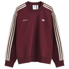 Adidas Women's X Sporty & Rich Sweatshirt in Maroon