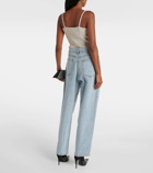 Magda Butrym High-rise straight jeans