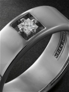 Suzanne Kalan - White Gold Diamond Ring - Silver