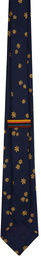 Paul Smith Navy Floral Tie