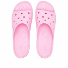 Crocs Classic Platform Slide in Flamingo