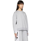 Stella McCartney Grey All Is Love Side Ribbon Sweatshirt