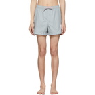 Thom Browne Grey Drawcord Waist Swim Shorts