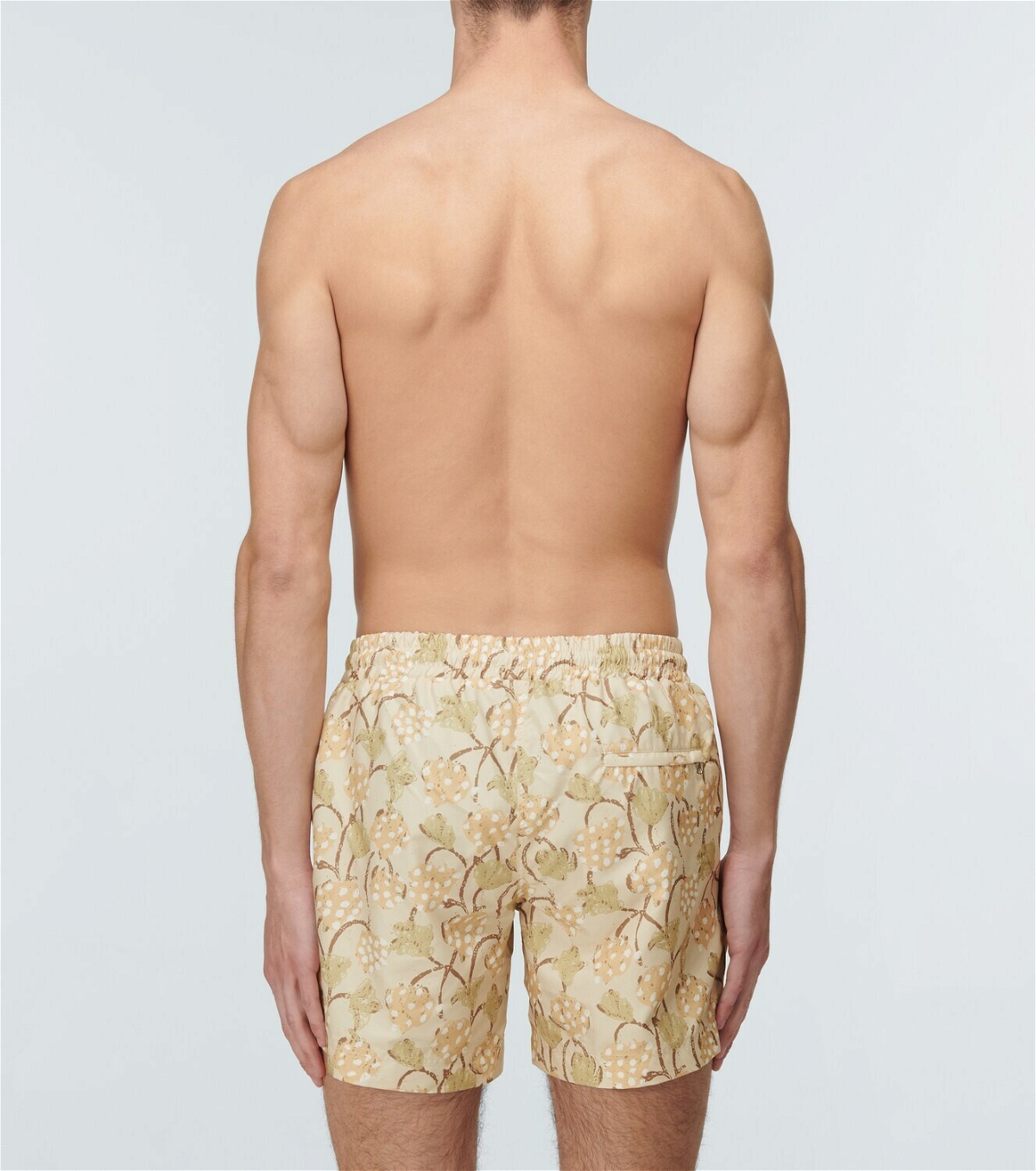 Commas Printed swim shorts