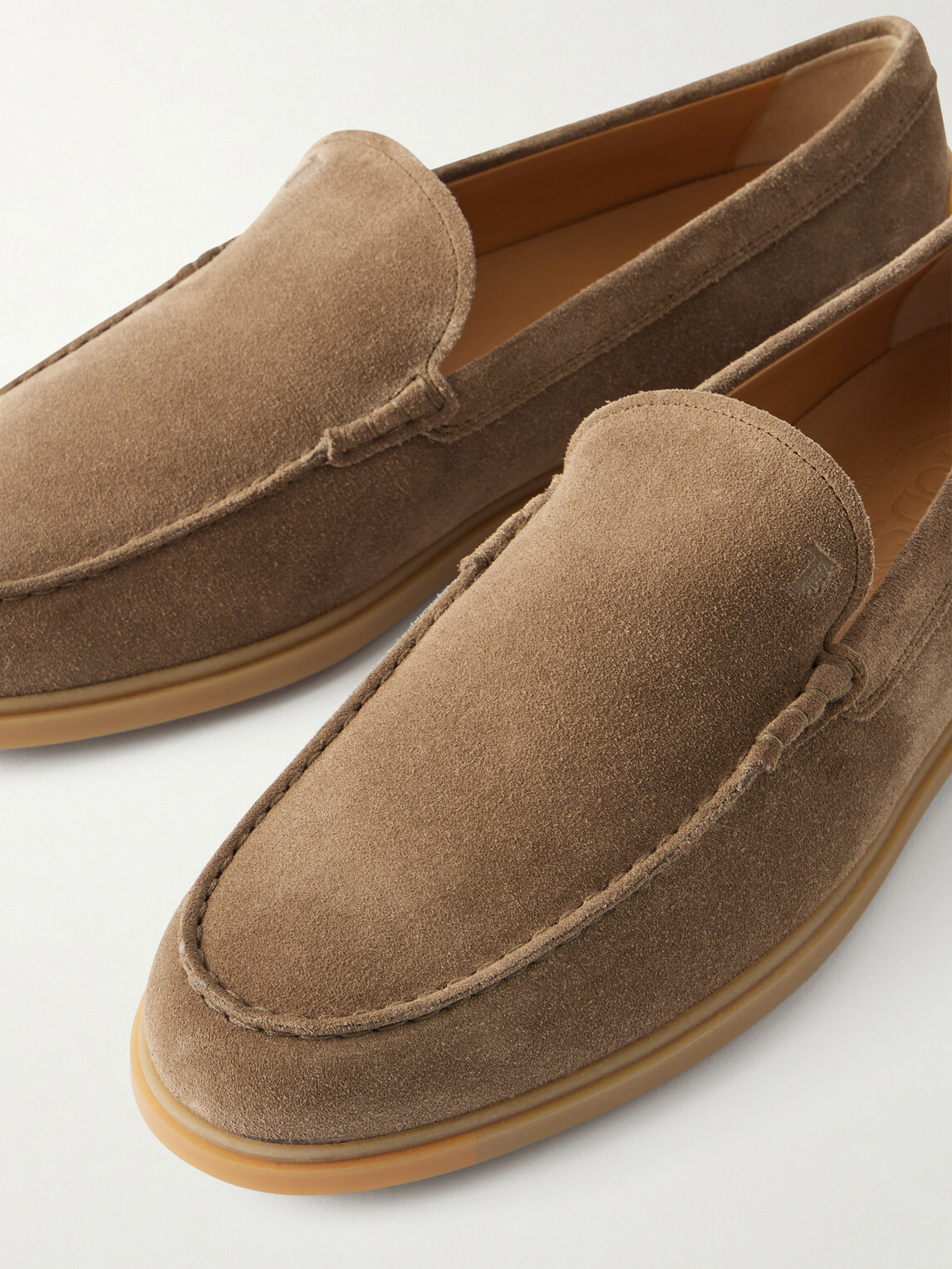 Tod's - Suede Loafers - Brown