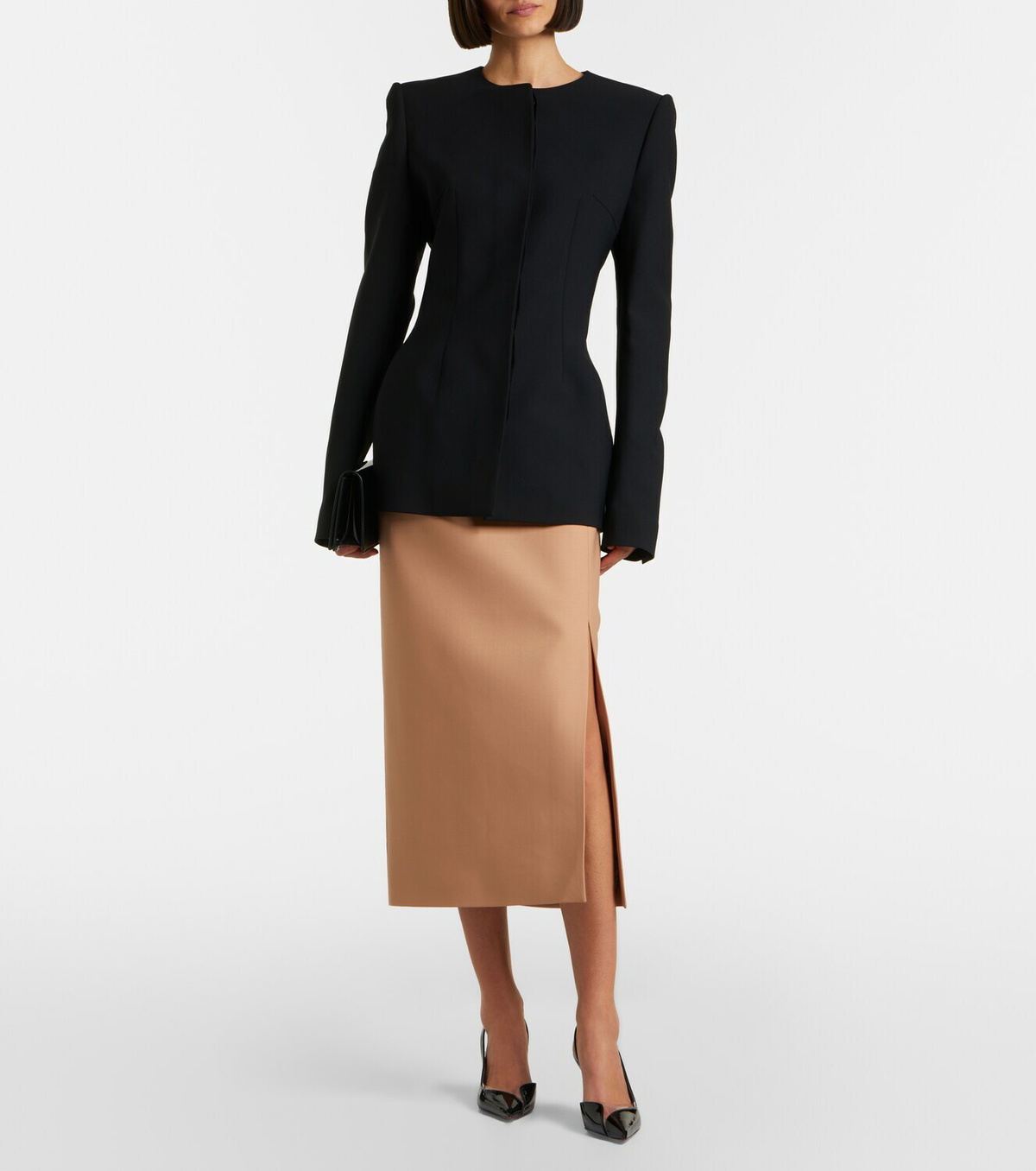 Mugler Single-breasted jacket