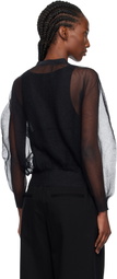 ISSEY MIYAKE Black Encase Cardigan