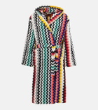Missoni Best Zigzag cotton terry bathrobe