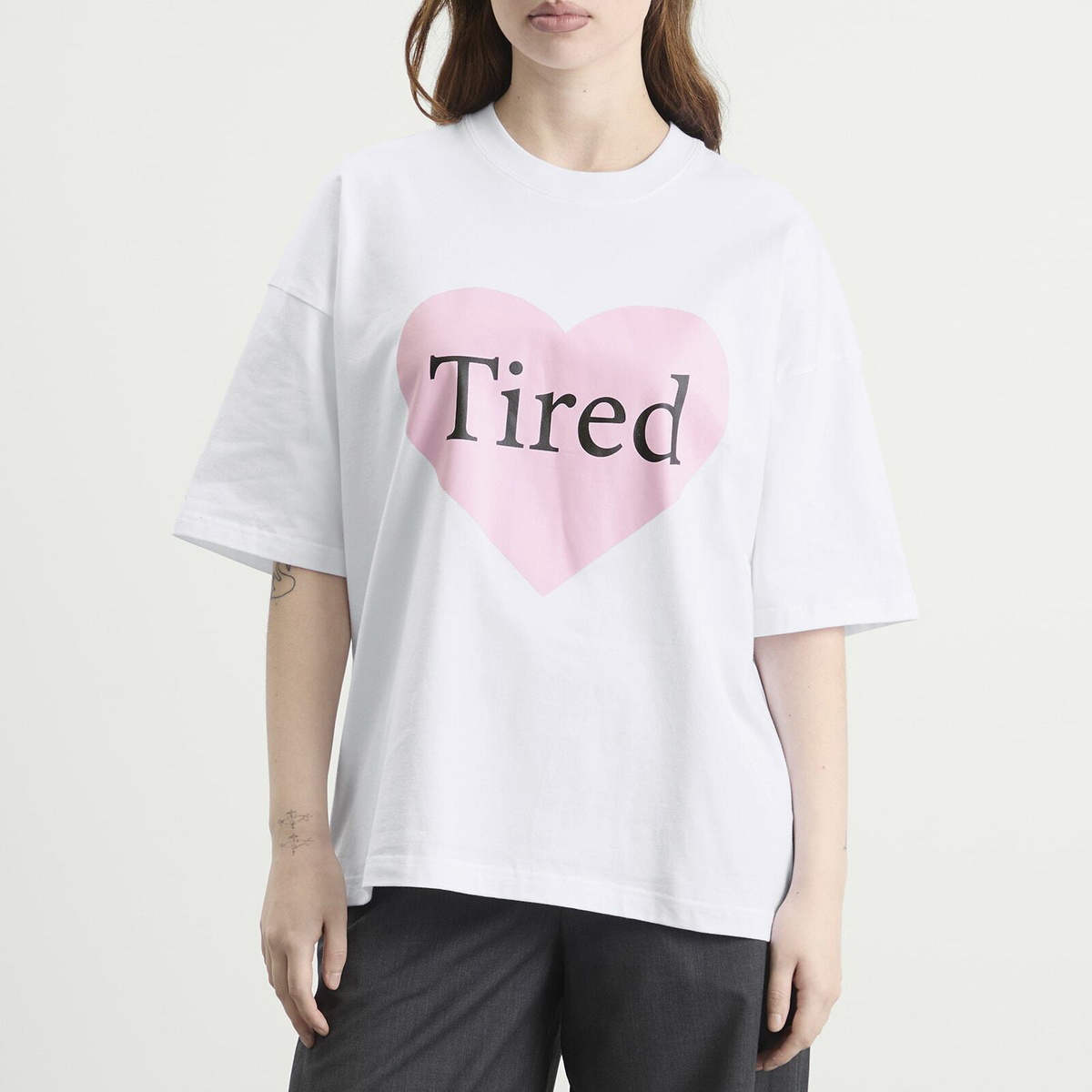 TTT MSW Women's Tired T-Shirt in White
