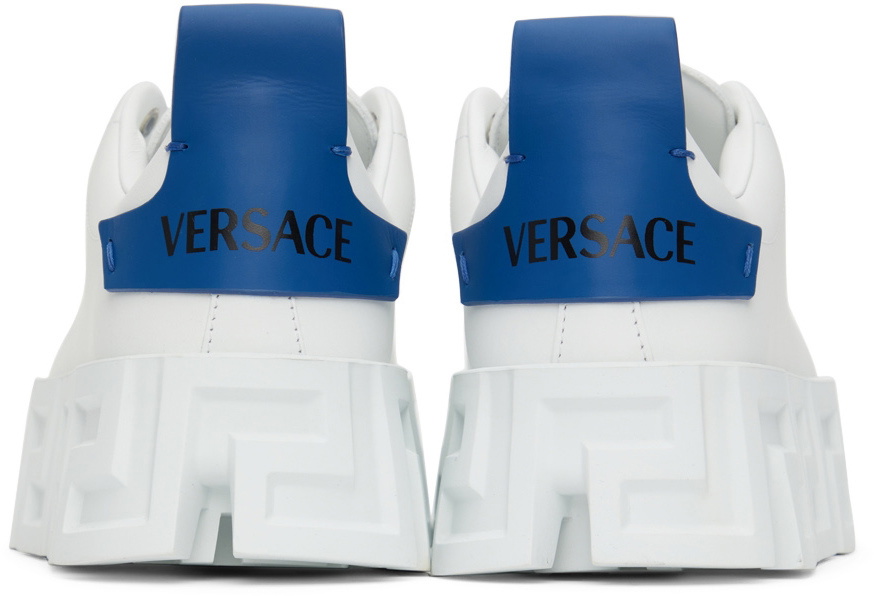 Versace White Greca Labyrinth Sneakers Versace