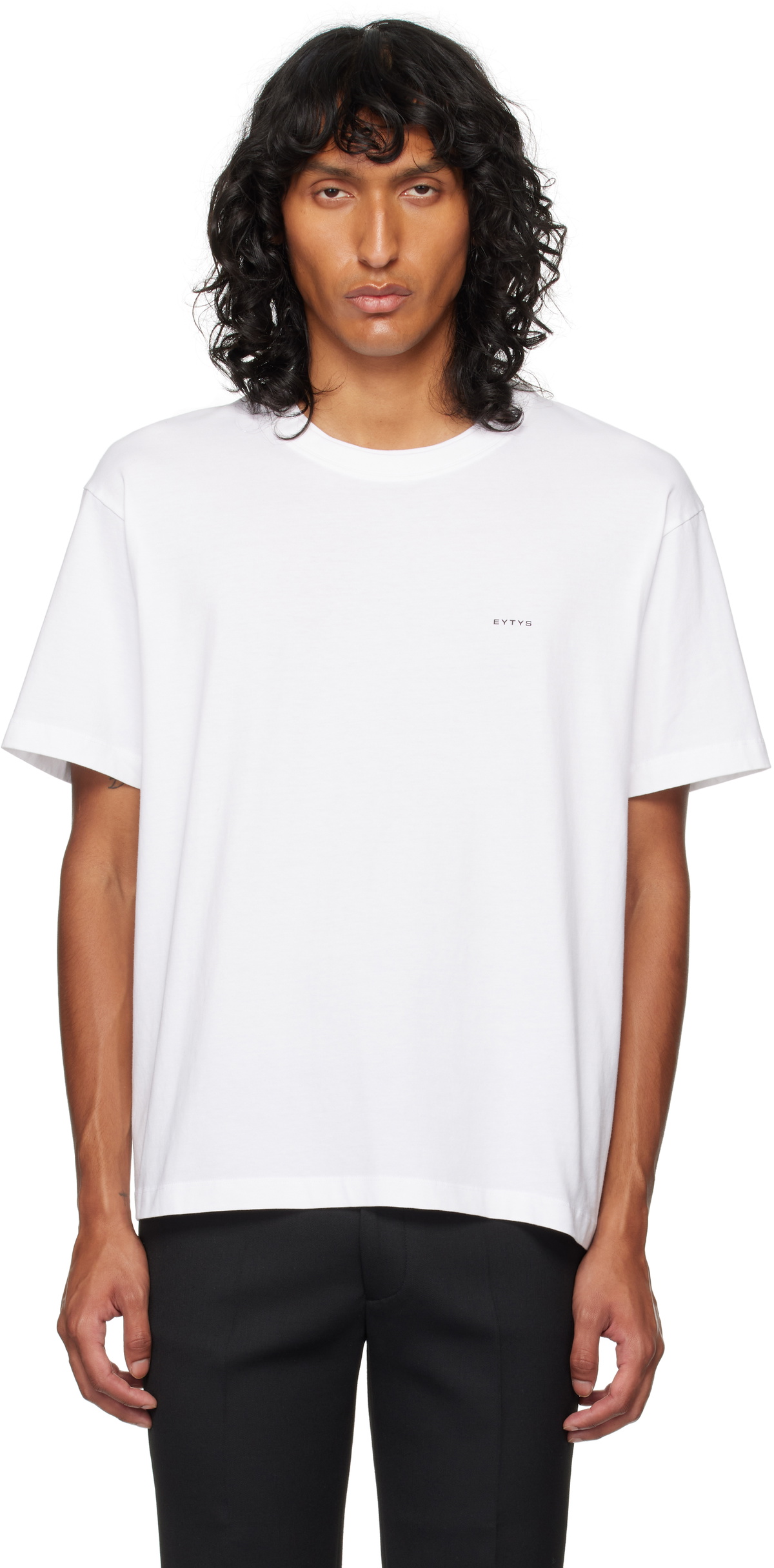 【関税込み】EYTYS ホワイト Ferris Tシャツ EYTYS Ferris T-shirt | REVERSIBLE