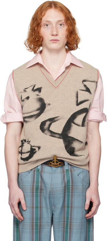 Photo: Vivienne Westwood Beige Orbit Vest