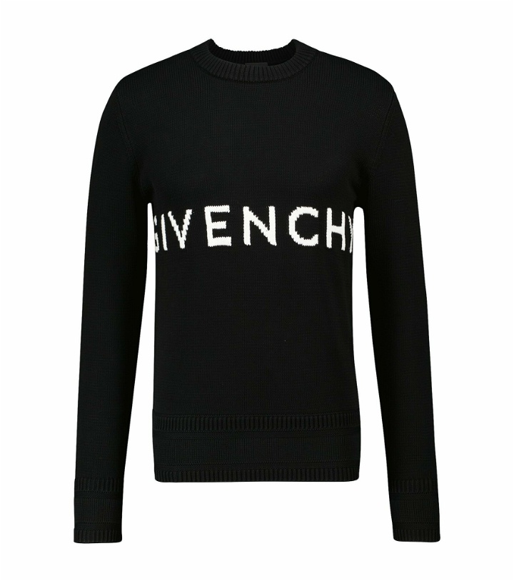 Photo: Givenchy - Logo cotton sweatshirt