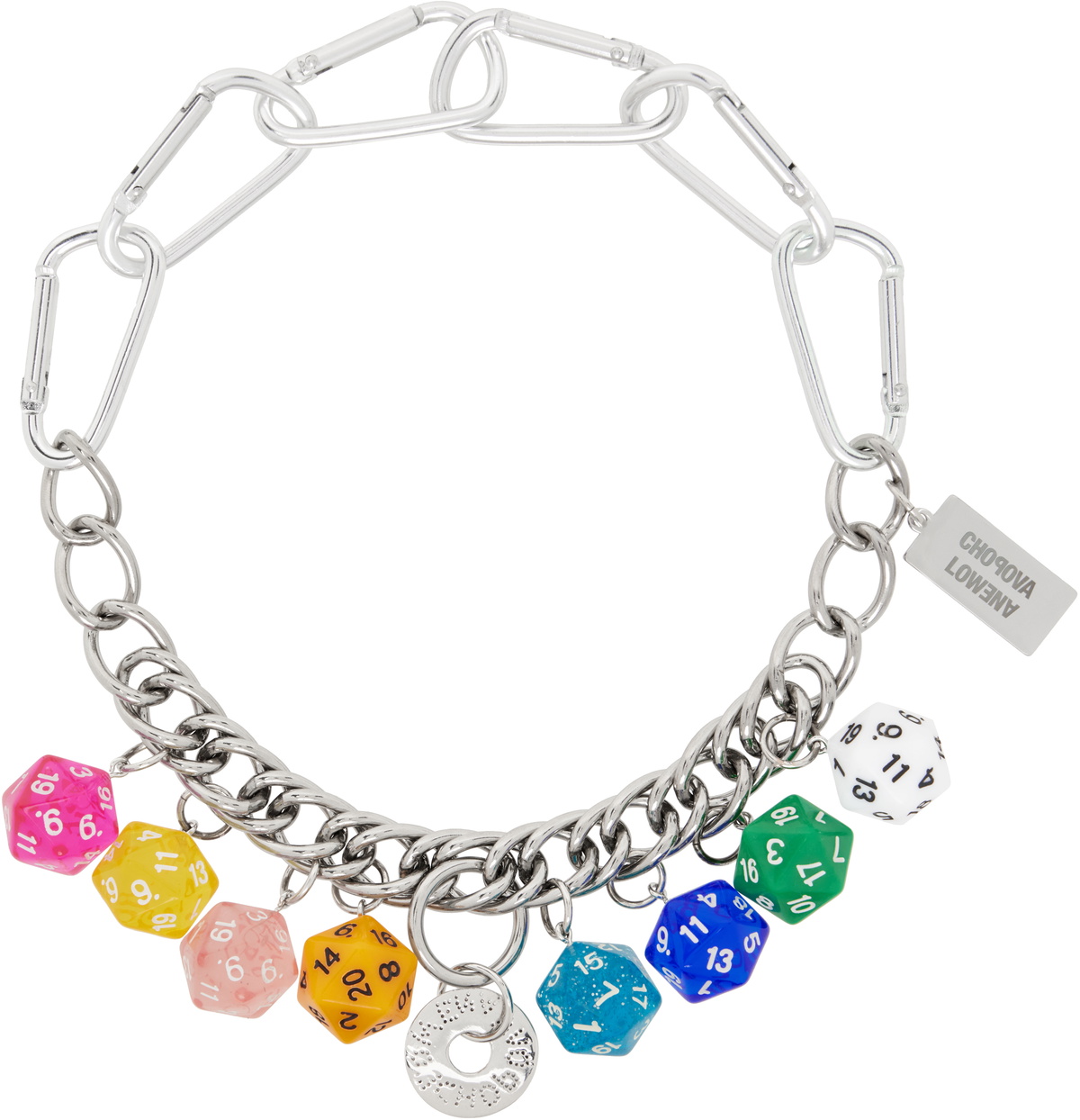 Chopova Lowena Silver Poodle Charm Necklace Chopova Lowena
