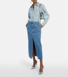 Alexandre Vauthier - Tie-dye embellished denim pumps