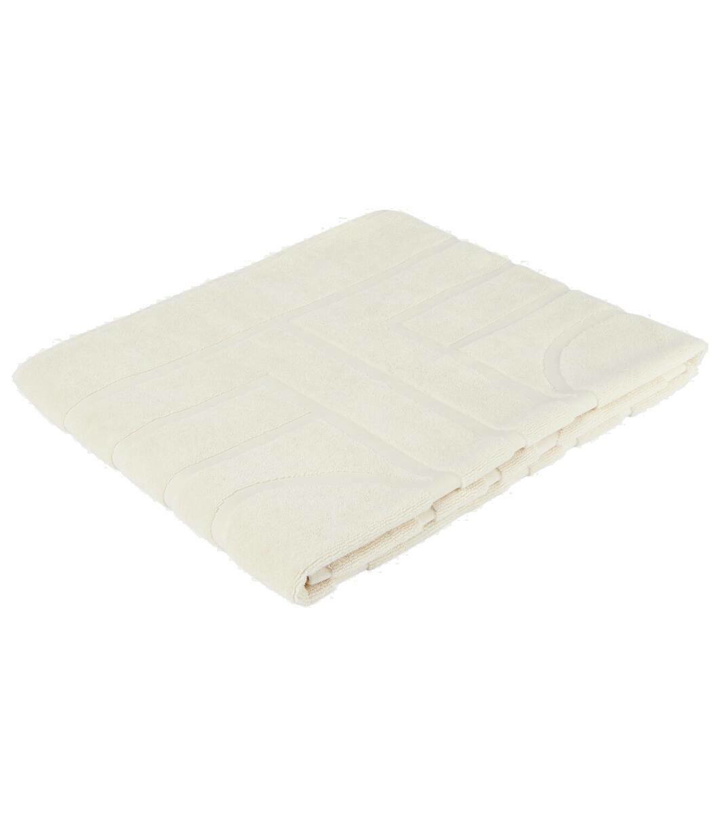 Photo: Toteme Monogram cotton terry jacquard towel