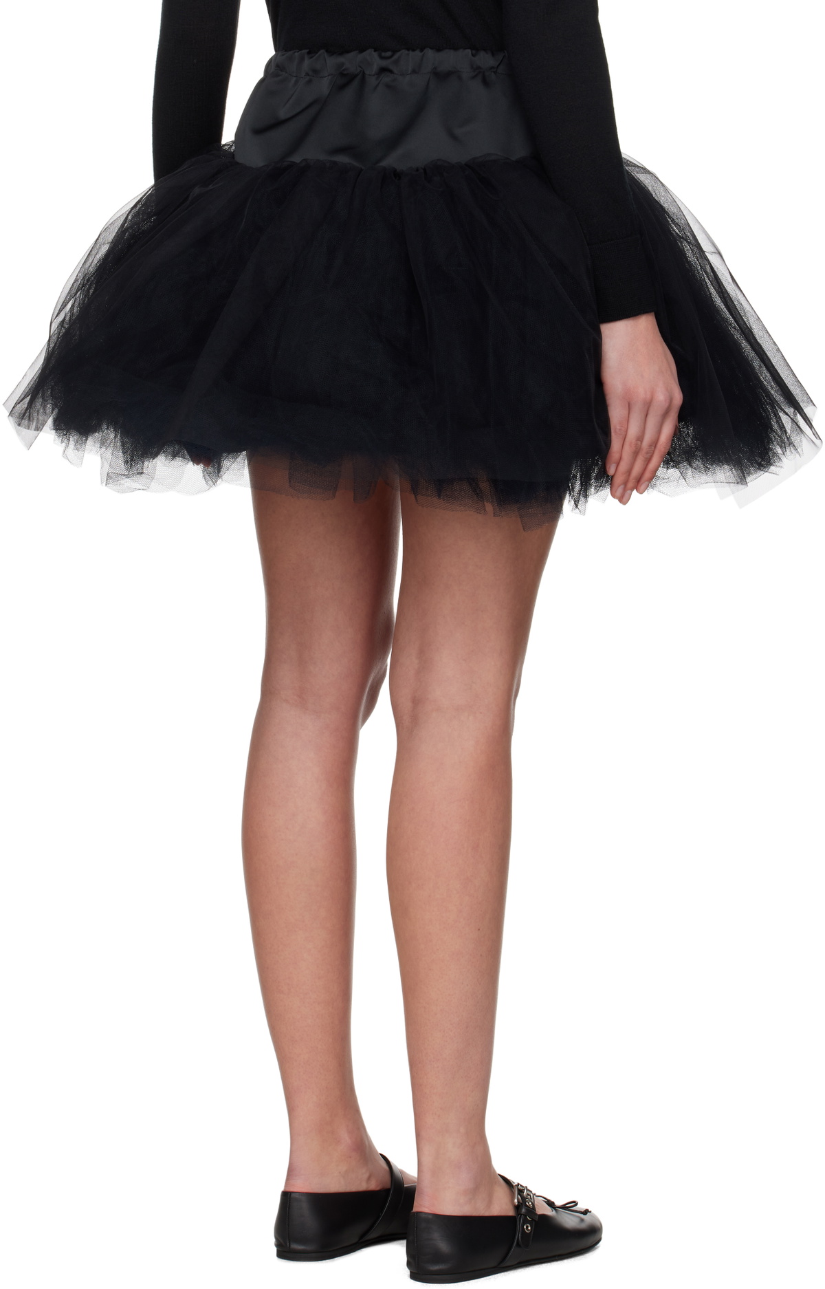 Simone Rocha Black Elasticated Ballet Tutu Minikirt Simone Rocha