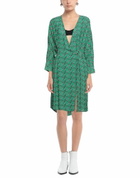 Manila Grace Womens Midi dress in Green