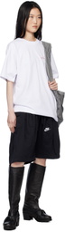Bless Black Nº69 Overjogging Denim Shorts