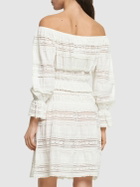 DESIGNERS REMIX Avery Off-the-shoulder Lace Midi Dress