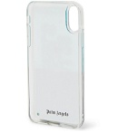 Palm Angels - Liquid Logo-Print iPhone X Case - Black