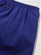 True Tribe - Wild Steve Straight-Leg Mid-Length ECONYL® Swim Shorts - Blue