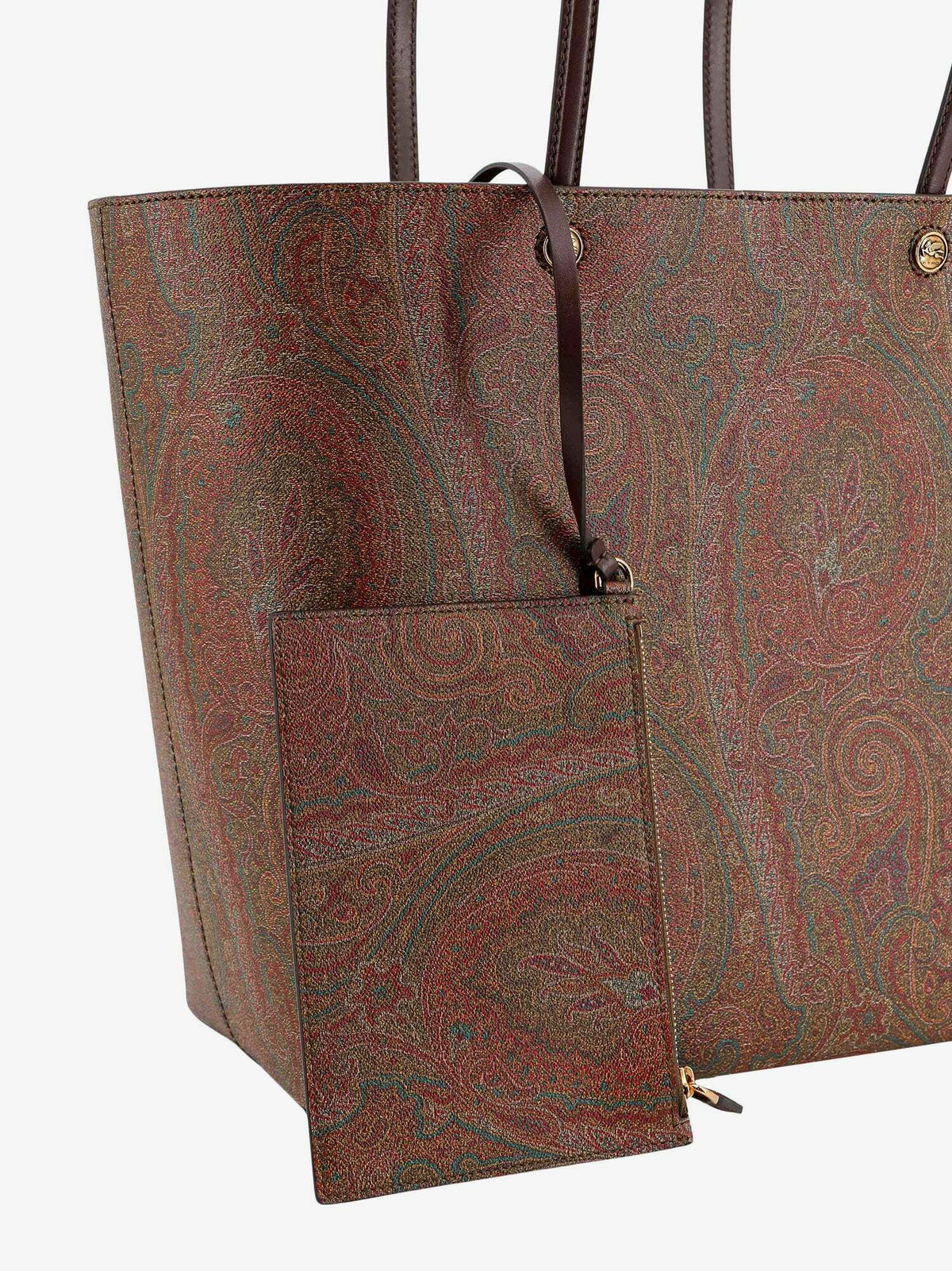 バッグ・カバンその他 ETRO Women Bags WP1D0001AR216Y0412 brown Women's Etro Love Trotter M bag in paisley jacquard fabric
