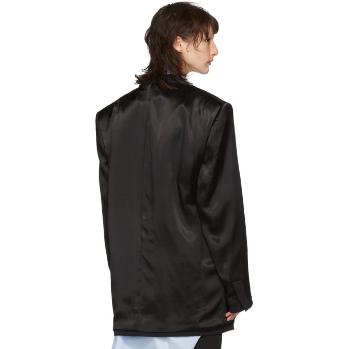 Vetements Black Inside-Out Blazer Vetements