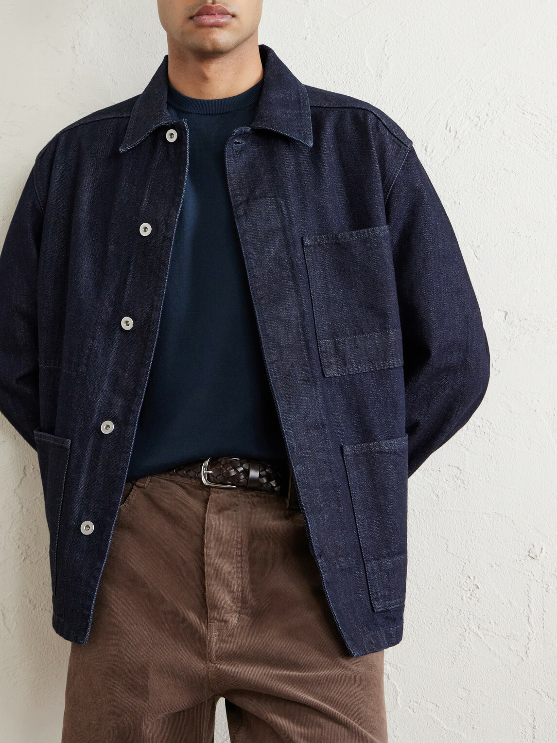 Boglioli - Garment-Dyed Cotton T-Shirt - Blue