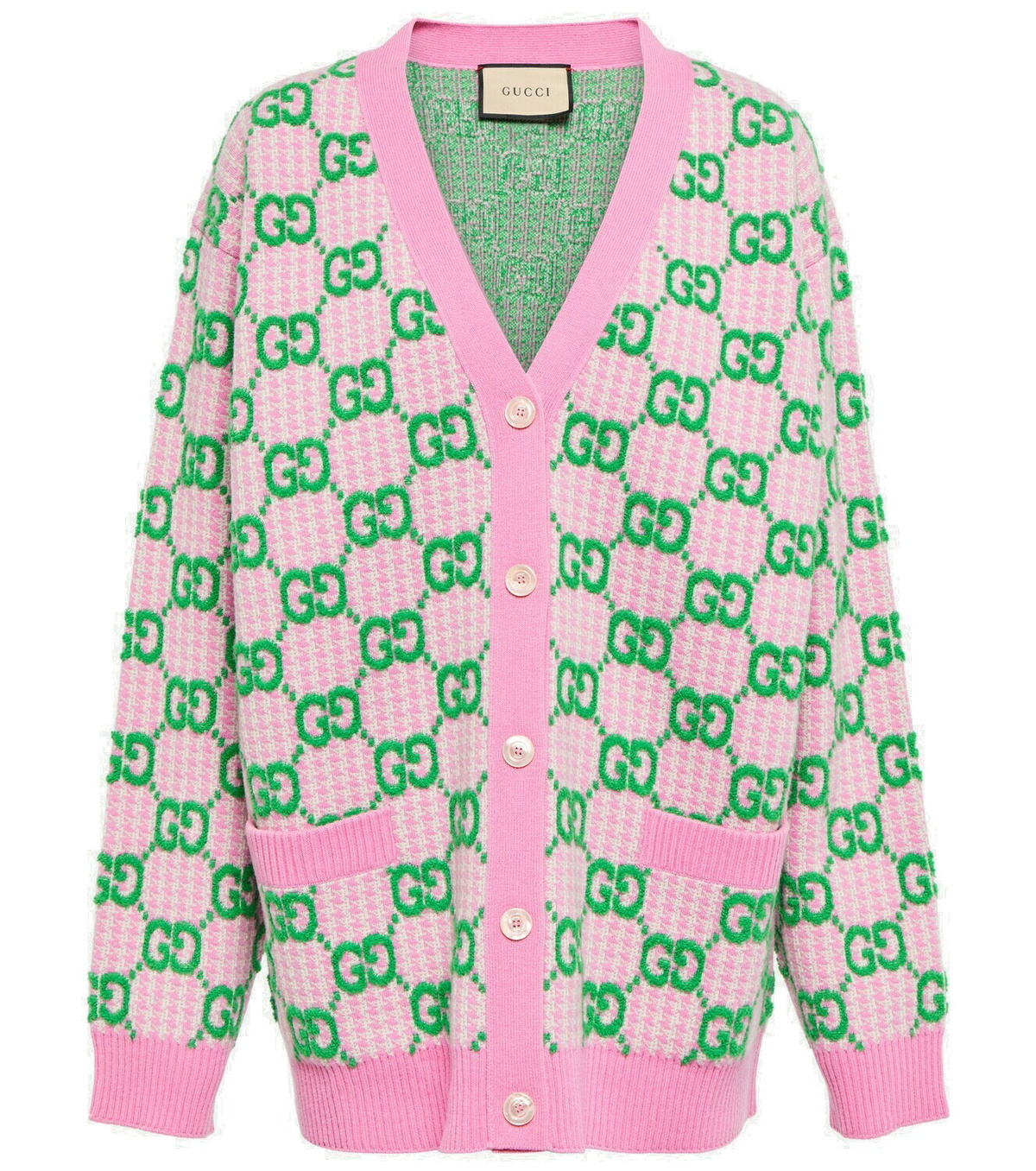 GG intarsia cardigan Sweater, cardigans