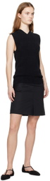 TOTEME Black V-Neck Tank Top