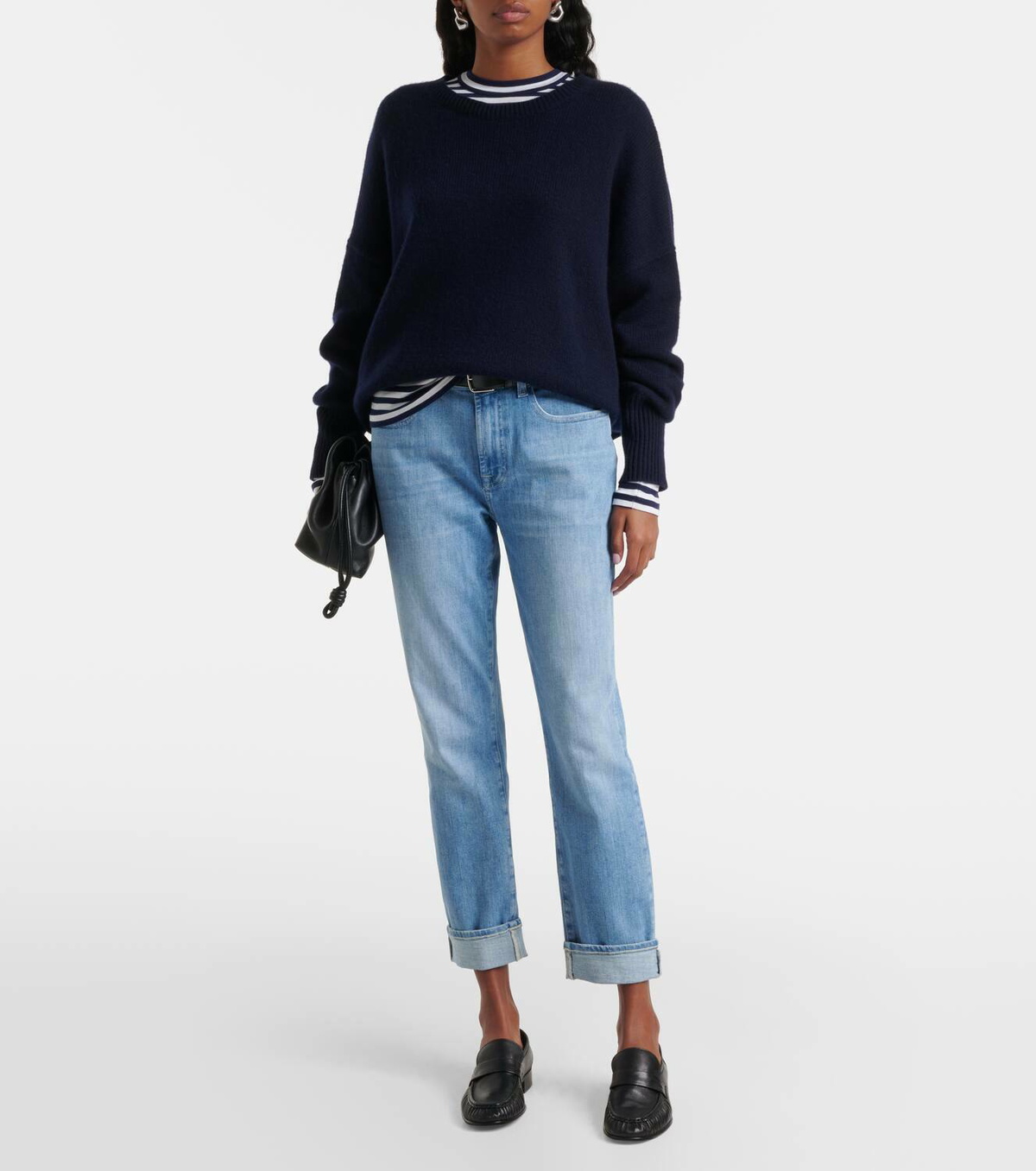 7 For All Mankind Mid-rise skinny jeans