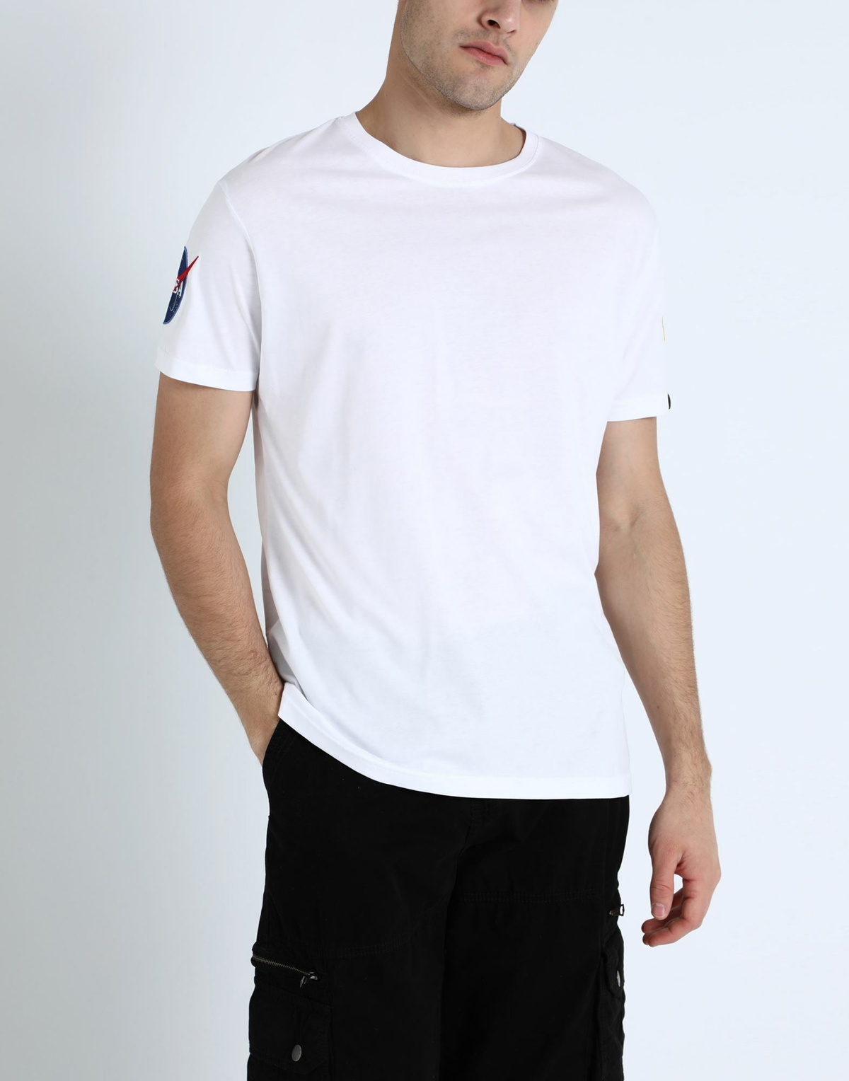 Alpha Industries Mens T-shirt in White