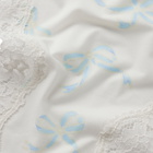 Skims Lace-trim Stretch-jersey Dipped Thong set of 5 Ivory