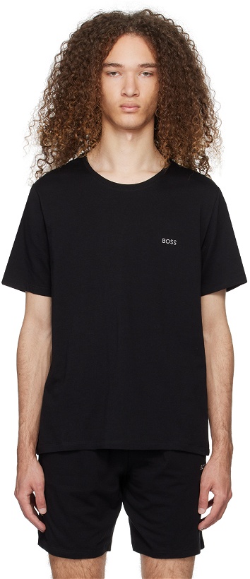 Photo: BOSS Black Embroidered T-Shirt