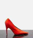 Balenciaga Duchesse suede pumps
