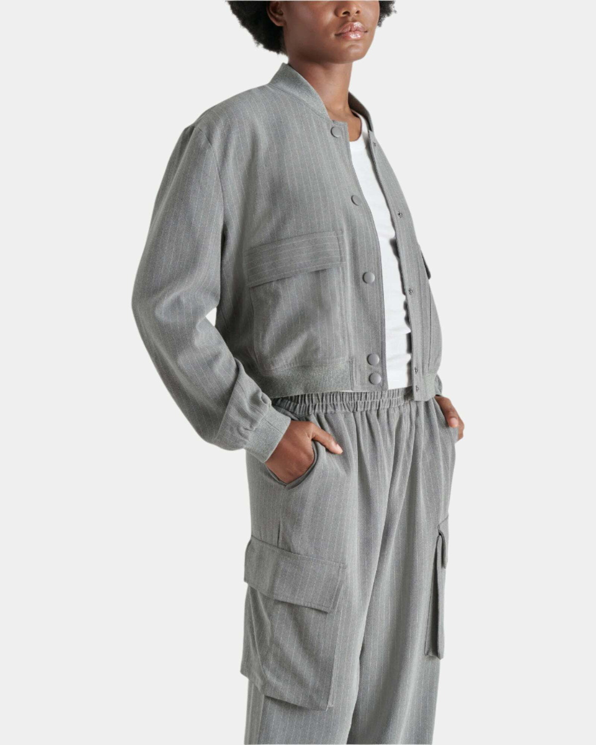 Steve Madden Ardine Jacket in Grey