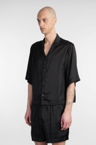 Sapio N 38 Shirt In Black Triacetate