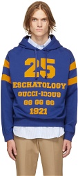 Gucci Blue & Yellow '25 Gucci' Hoodie