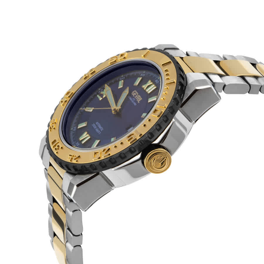 Gevril Seacloud Automatic Blue Dial Mens Watch 31259B